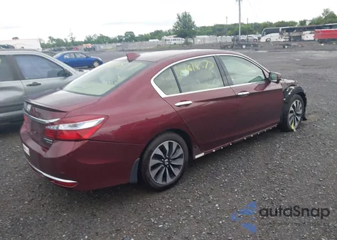 2017 Honda Accord Hybrid Touring from USA, damaged, VIN JHMCR6F74HC012543